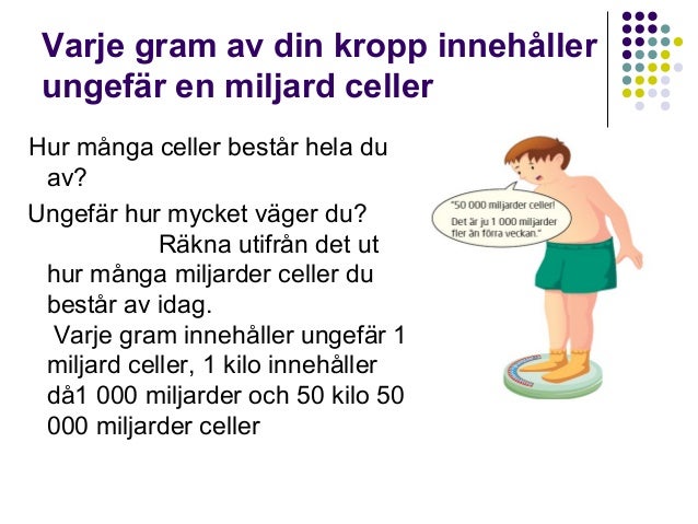 vad behöver kroppen syre till